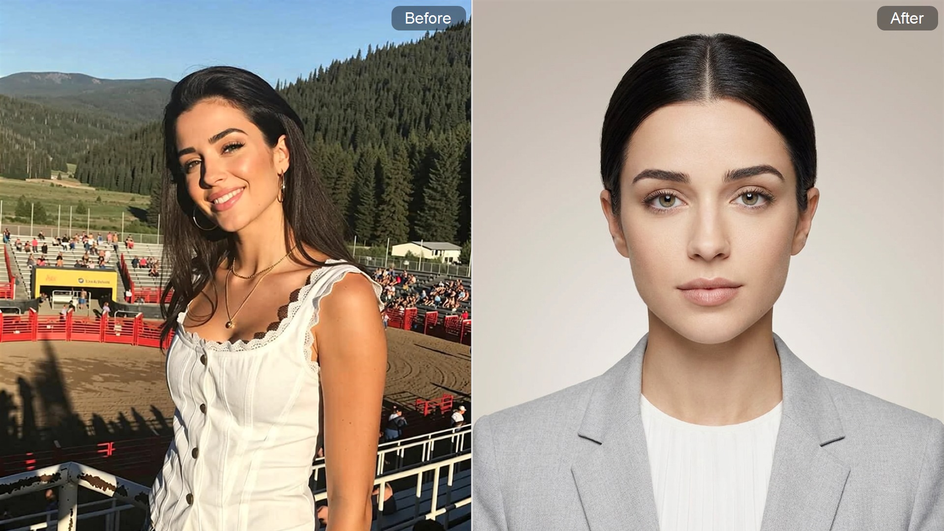 Look Natural, Formal, and Less Stiff