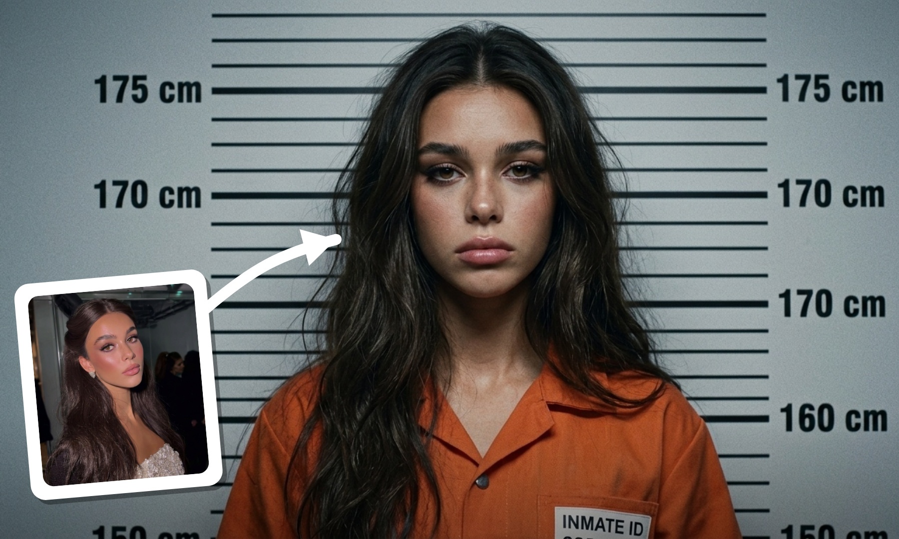 From Regular Photos to Striking Mugshot Portraits