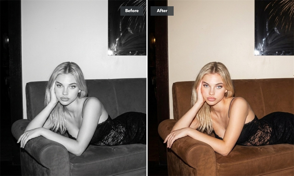 Let a vintage portrait feel like a person, not just a record.