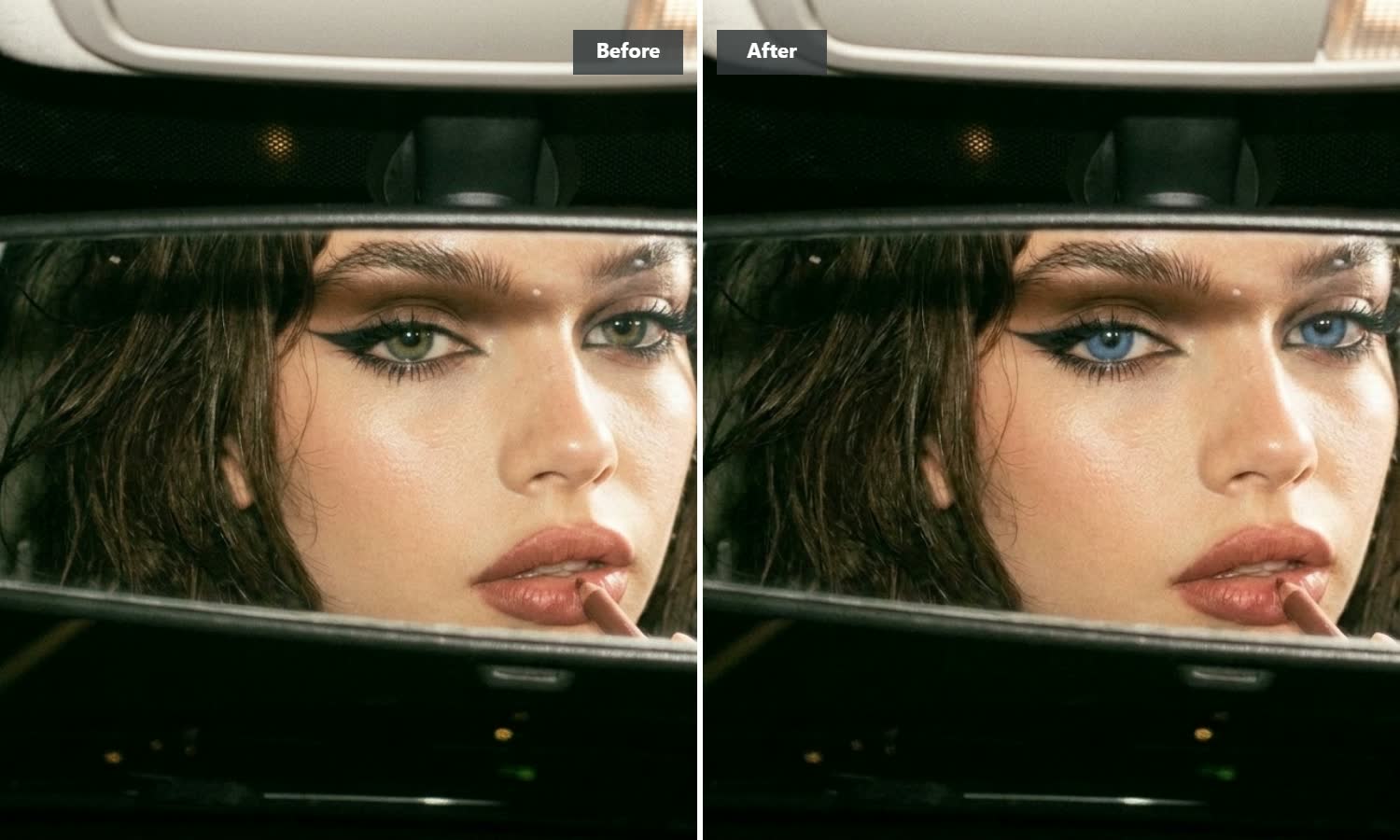 Multi-dimensional depth for natural portrait shots