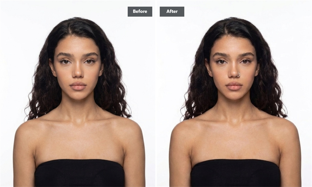 Preview Your Silver Nose Hoop Before Visiting the Studio