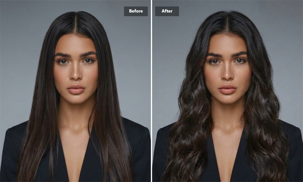 Give Fine, Flat Strands Instant Body and Volume