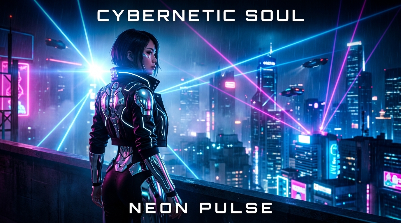 Cybernetic Glows and Chrome Reflections for Electronic Tracks