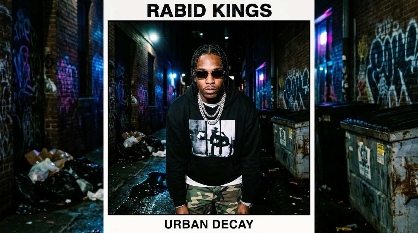 High Contrast Flash and Gritty Urban Styles for Hip Hop Singles