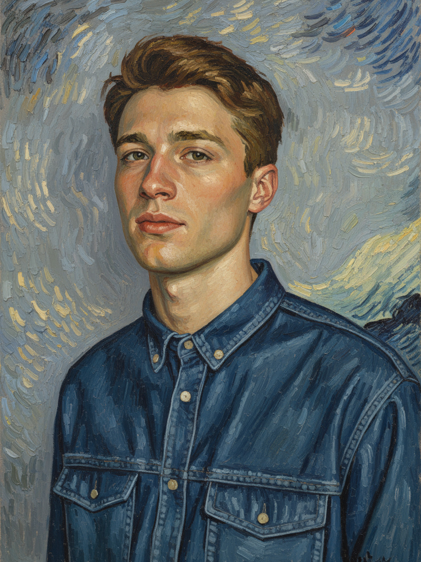 Van Gogh Style Portrait Generator