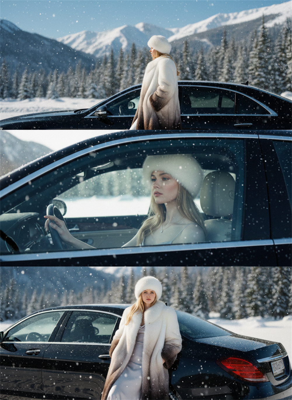 AI Snow Scene Generator