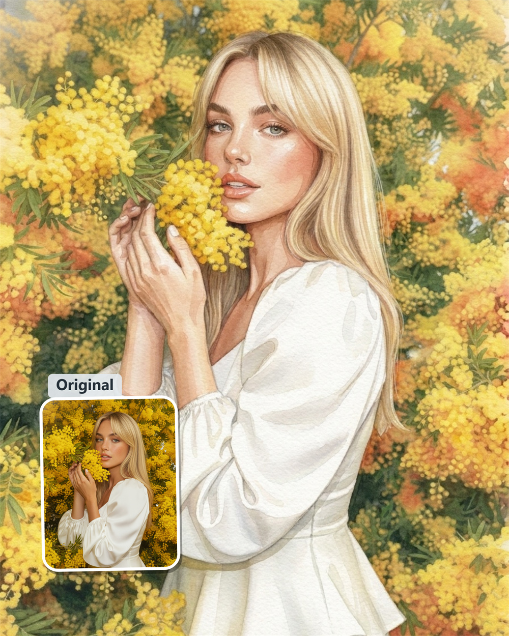 AI Watercolor Generator