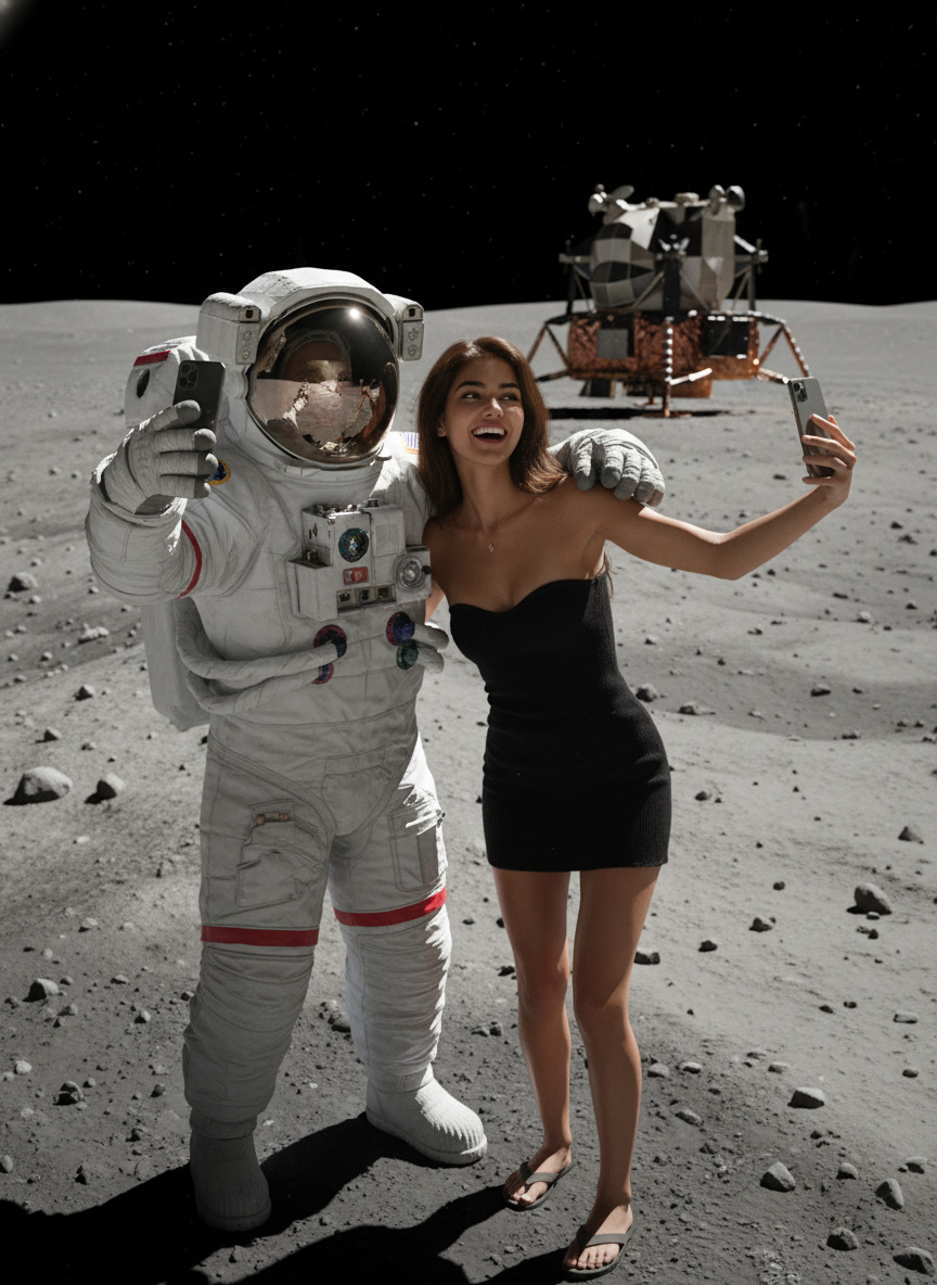 Astronaut Group Photo AI Generator