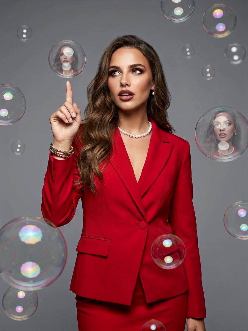 İrize Renkli Kabarcık