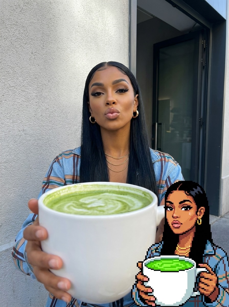 Matcha Pixel Muse