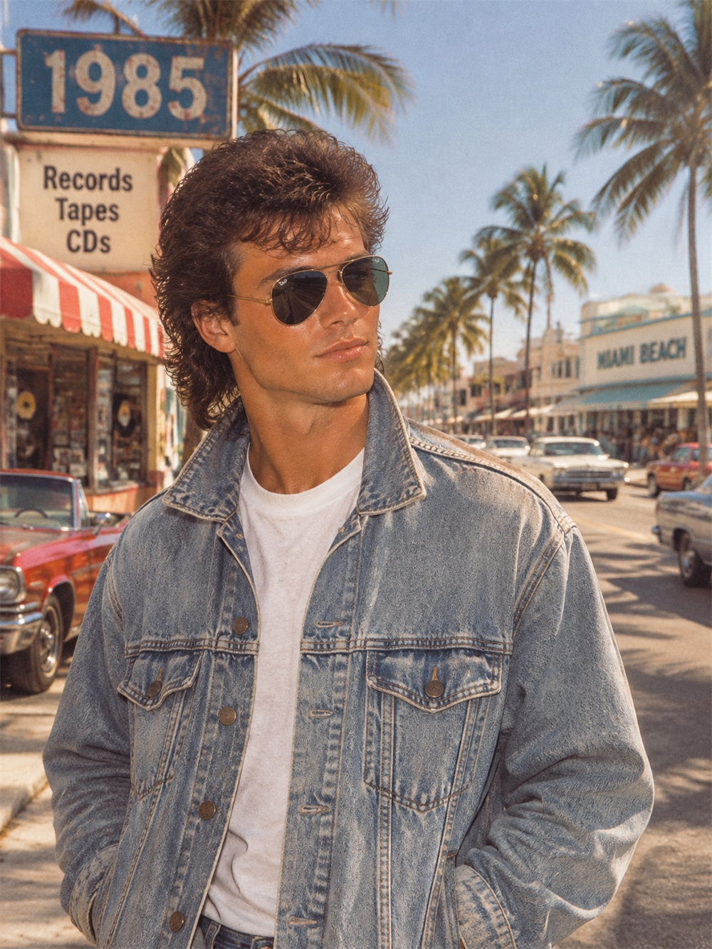 Miami Sunset Vintage